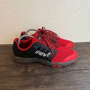 Inov-8 All Train 215 Training‎ Athletic Shoes Knit Red Mens Size 9.5 INOV8